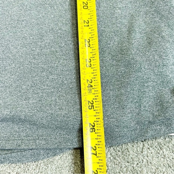 🌷SALE DESO Benton Henley Long Sleeve Shirt Size Medium Gray Made in the USA Stre - Picture 8 of 8